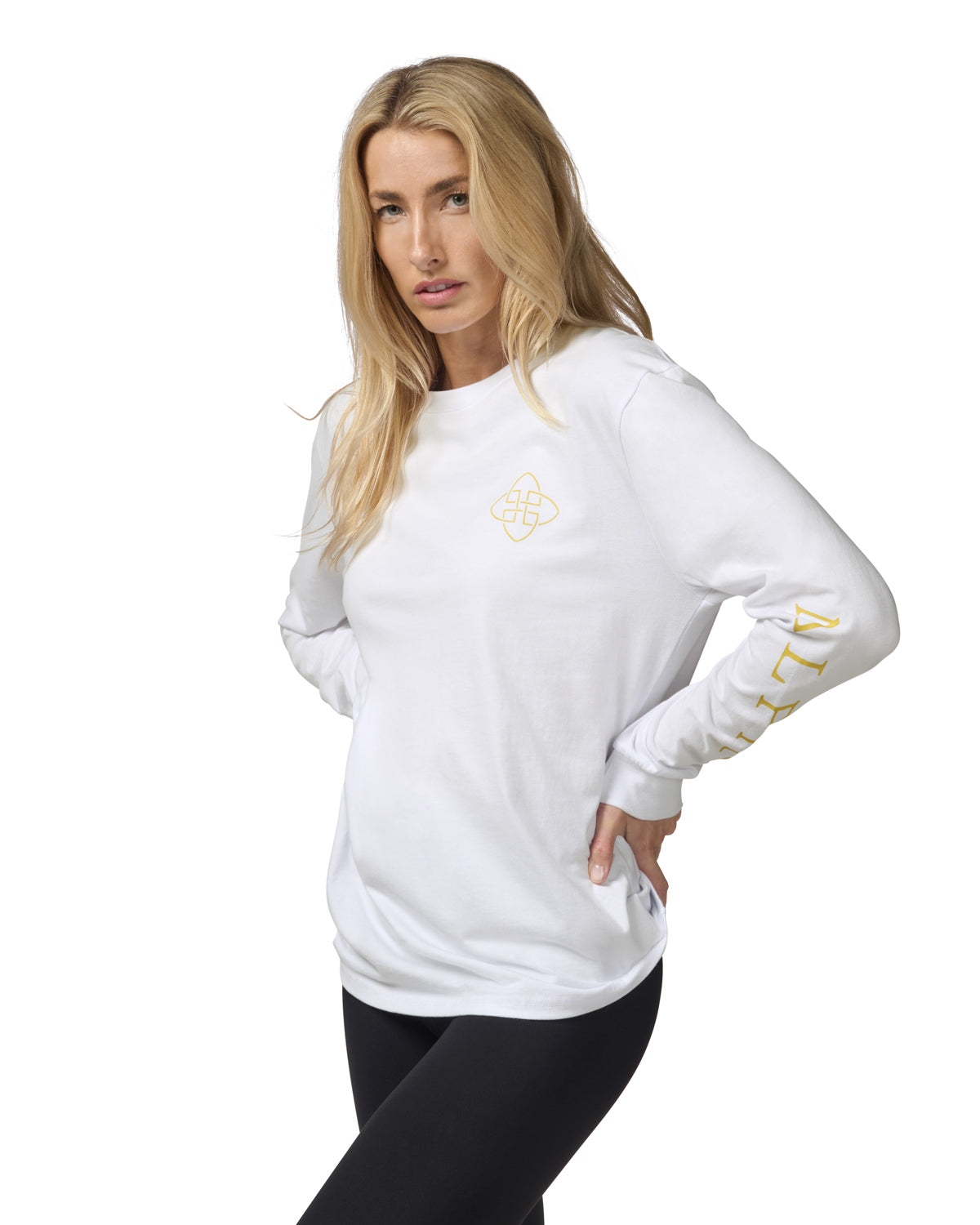 Legacy Long Sleeve Tee White