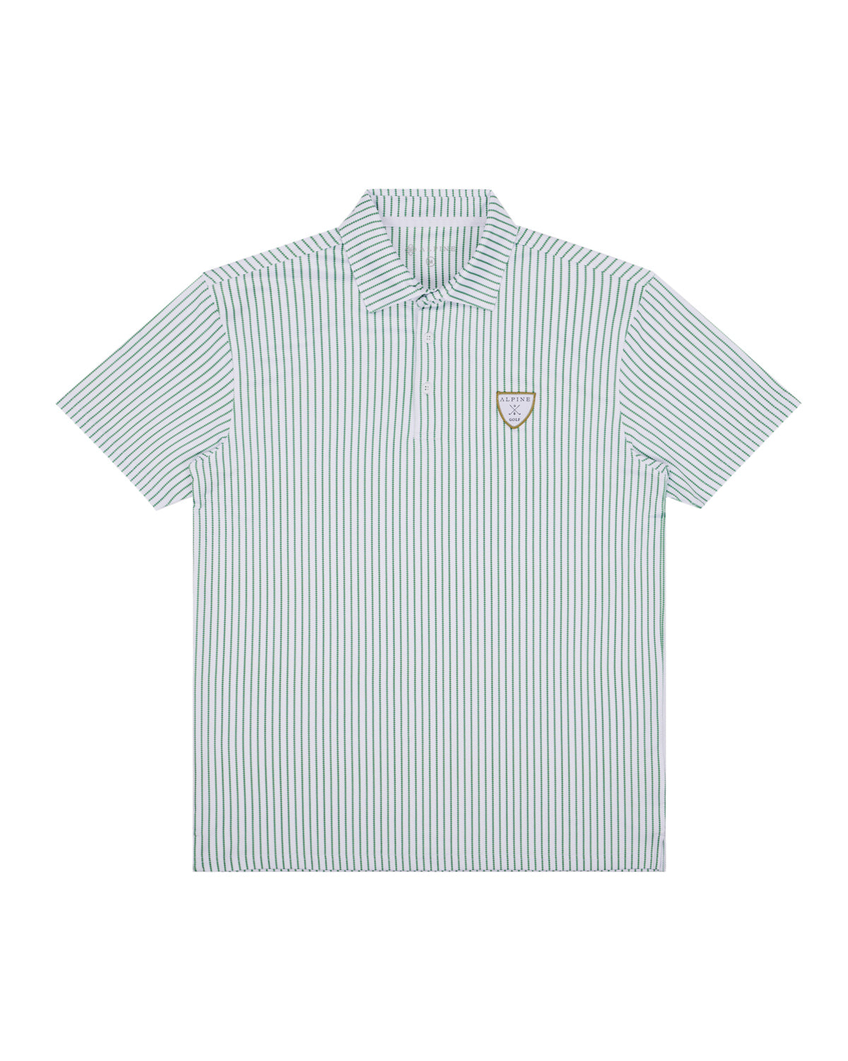 Alpine Performance Down-Striped Polo